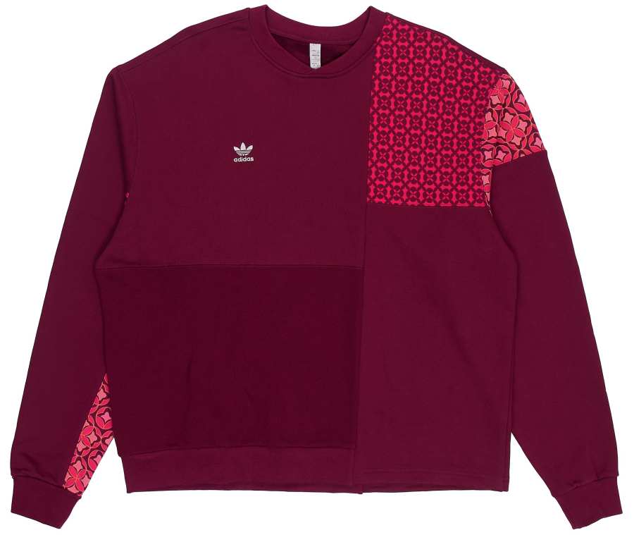 Adidas Originals Sweatshirt Unisex Brown Red