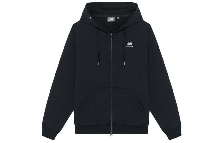 New Balance New Balance Sweatshirts Unisex Black Hooded Moderate Regular