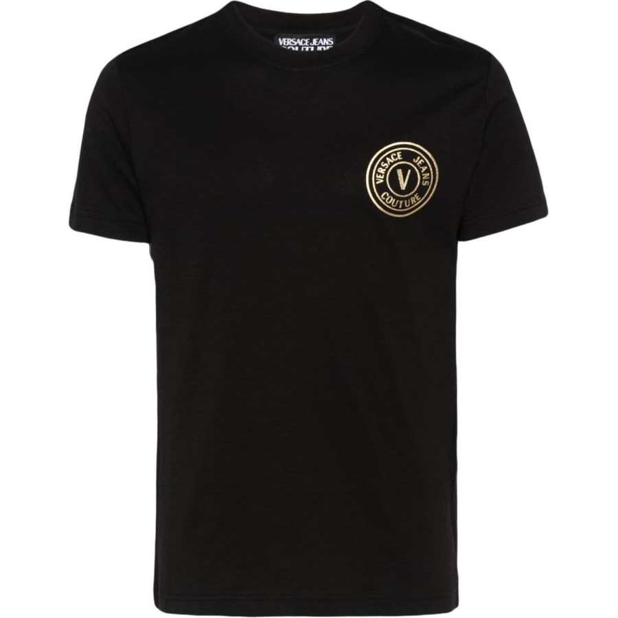 VERSACE JEANS COUTURE SS24 T Shirt Men's Black
