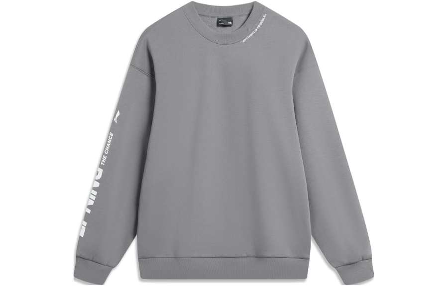 Li-Ning Li Ning Sports Fashion Collection Sweatshirt Unisex Smoky Ink Gray