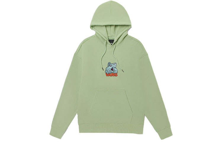 Vans Vans OVERSIZE Sweatshirts Unisex Green Hooded Moderate Regular