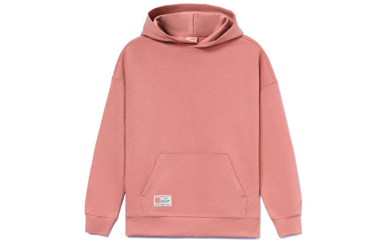 Li-Ning Li Ning Sports Fashion Collection Sweatshirts Men's Pink Hooded Moderate Regular