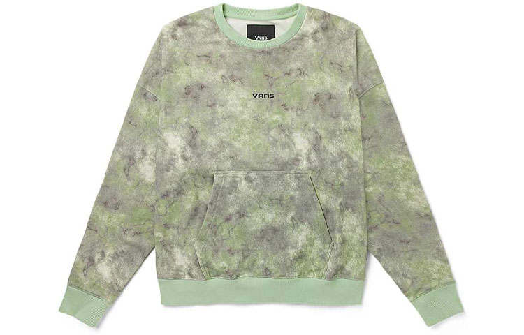 Vans Vans Sweatshirts Unisex Light Green Crew Neck Moderate Regular