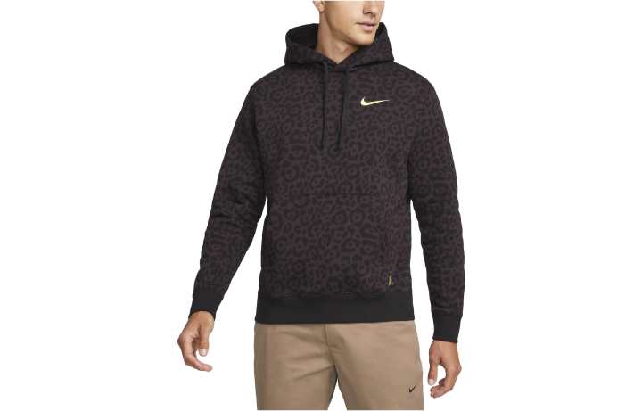 Nike Nike Sweatshirts Men's Gray Hooded Moderate Regular