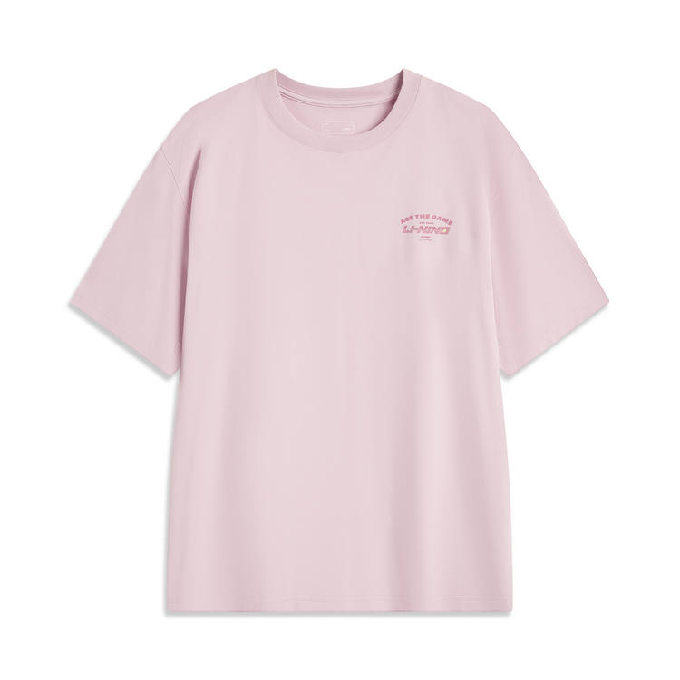 Li-Ning Li Ning Sports Life Collection T Shirt Men's Galalith Pink