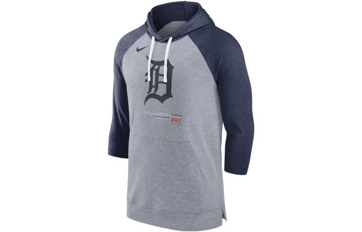 Nike Nike Sweatshirts Men's Gray Hooded Moderate Regular