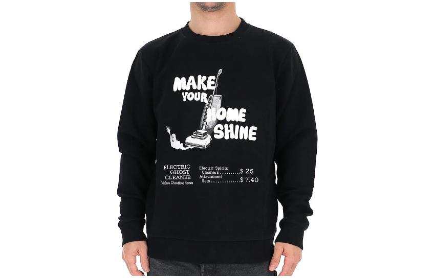 Marcelo Burlon Marcelo Burlon Sweaters Men's Black Crew Neck Moderate Regular