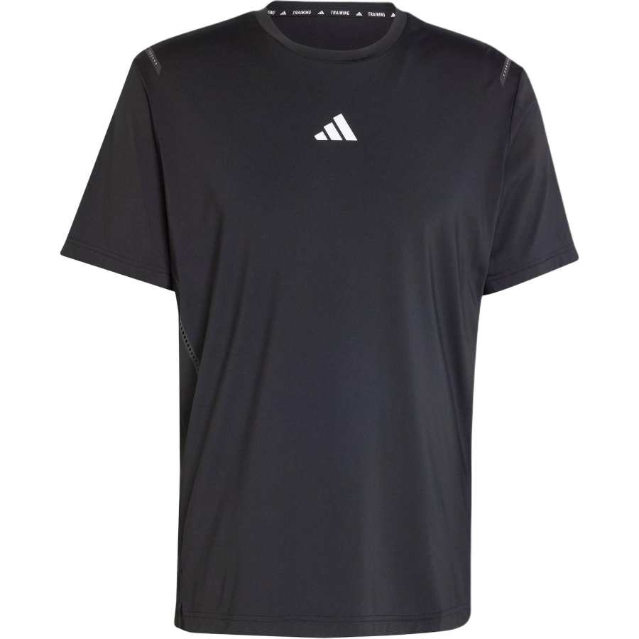 Adidas Adidas T Shirts Men's Black Crew Neck Moderate