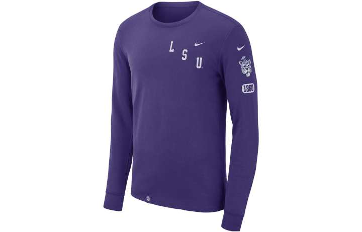 Nike Nike Sweatshirts Men's Purple Crew Neck Moderate Other
