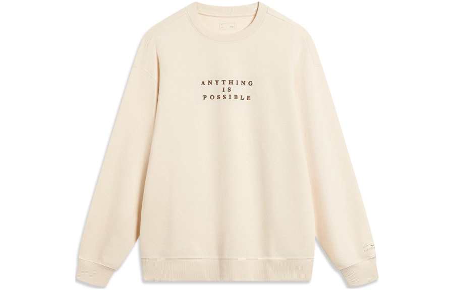 Li-Ning Li Ning Sports Life Collection Sweatshirt Men's Swan White