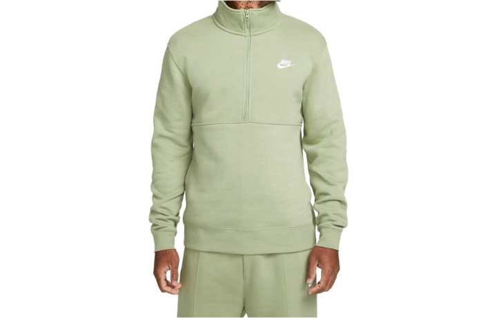 Nike Nike Sweatshirts Men's Oil Green Stand Collar Moderate Other