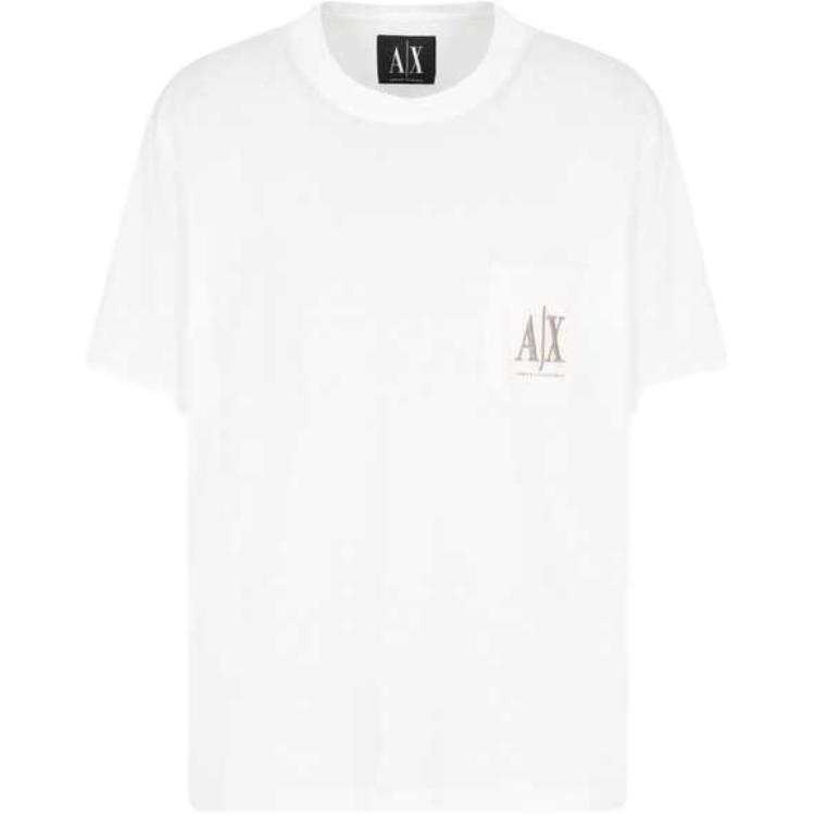 ARMANI EXCHANGE ARMANI EXCHANGEAE SS25 T Shirt Unisex Ecru