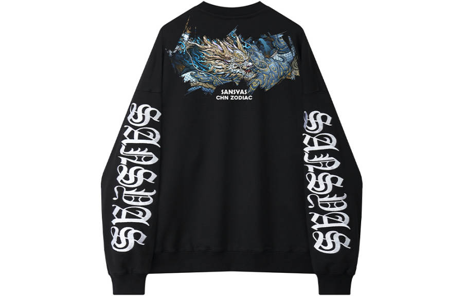 SANSYAS Sweatshirts Unisex Crew Neck Moderate Regular