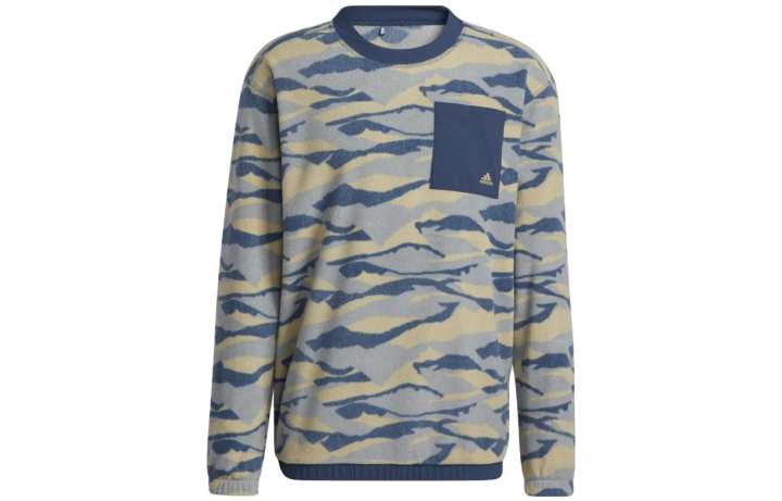Adidas Adidas Sweatshirts Men's Multicolor Crew Neck Moderate Regular