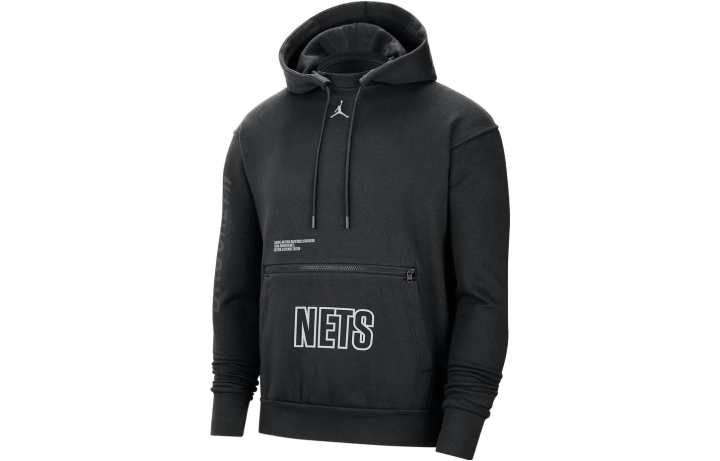 Nike Jordan Nba Brooklyn Nets Statement Edition Loose Fit Hoodie