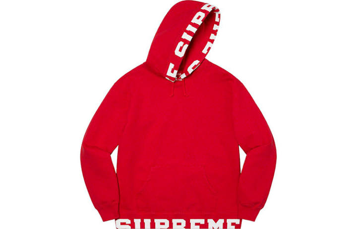 Supreme Supreme Cropped Logos Hooded Sweatshirt