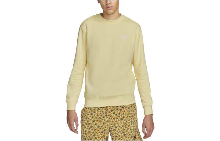 Nike Nike Sweatshirts Men's Yellow Crew Neck Moderate Other