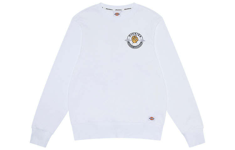Dickies Dickies Sweatshirts Unisex White Crew Neck Moderate Regular