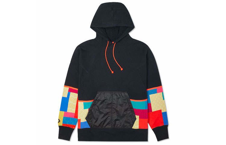 Converse Converse Sweatshirts Unisex Black Hooded Moderate Regular