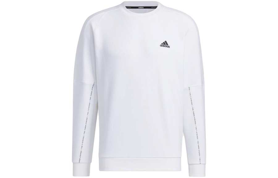Adidas Adidas Sweatshirts Unisex White Crew Neck Moderate