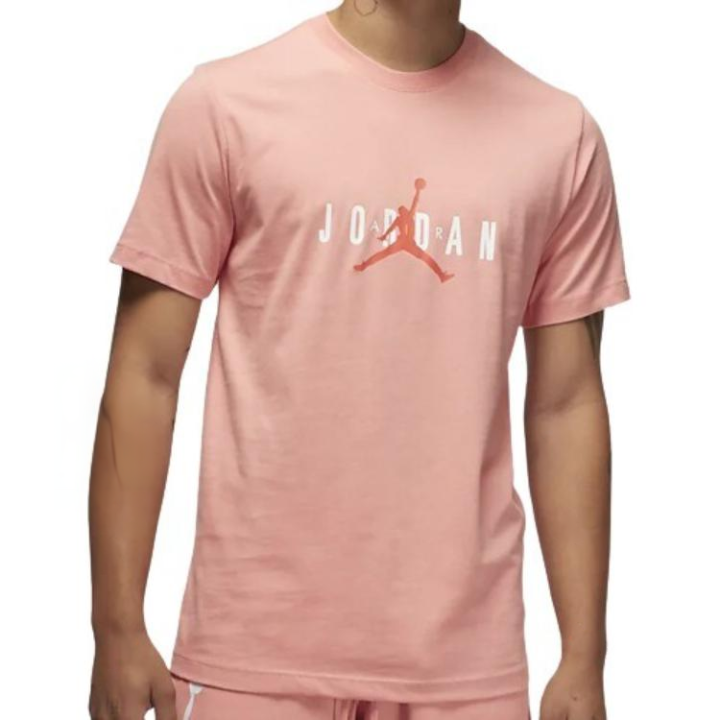 Jordan Jordan T Shirts Men's Pink Crew Neck
