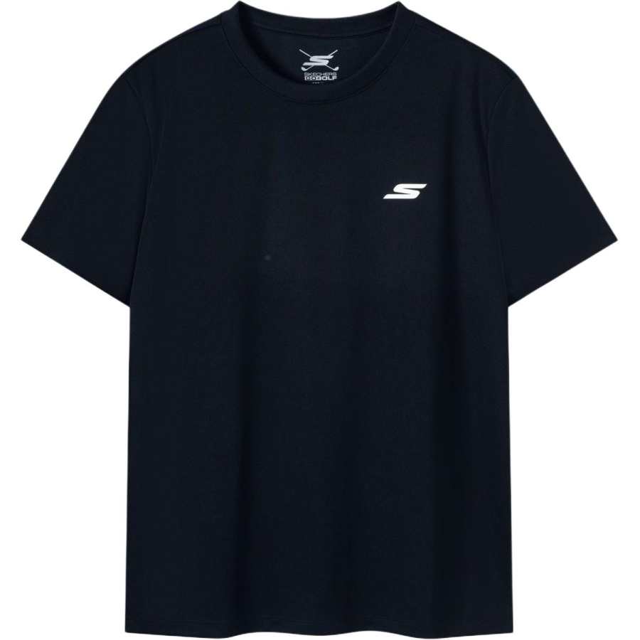 Skechers T Shirt Unisex Meteorite Black