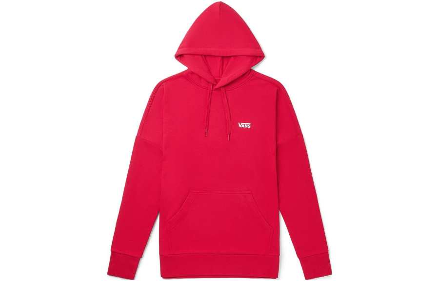 Vans Vans Sweatshirts Unisex Red Hooded Moderate Regular