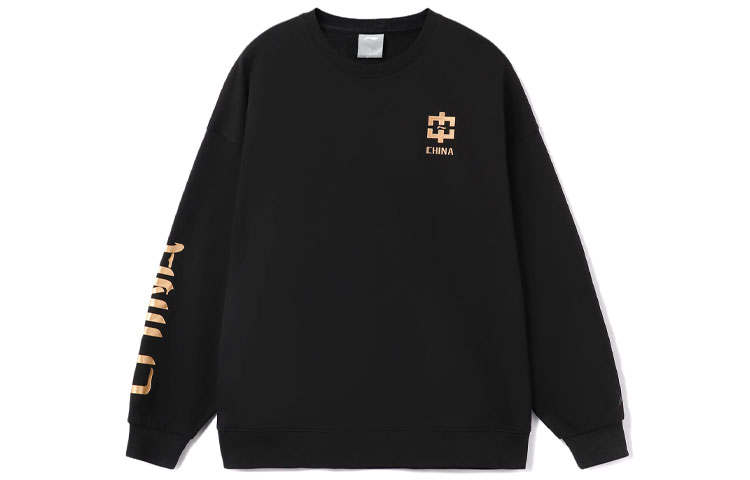 Li-Ning Li Ning Sports Fashion Collection Sweatshirt Unisex Black