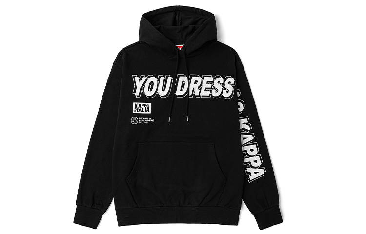 Kappa Sweatshirts Unisex Hooded Moderate Regular