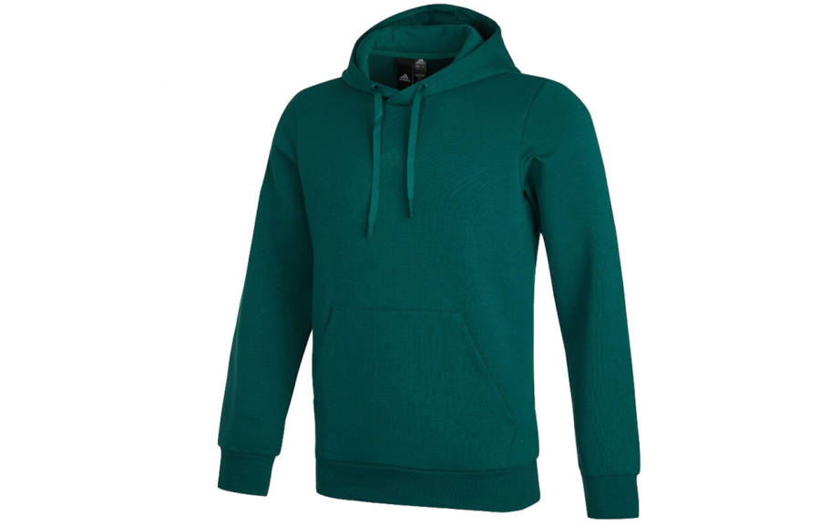 Adidas Adidas Sweatshirts Men's Green Hooded Moderate Regular