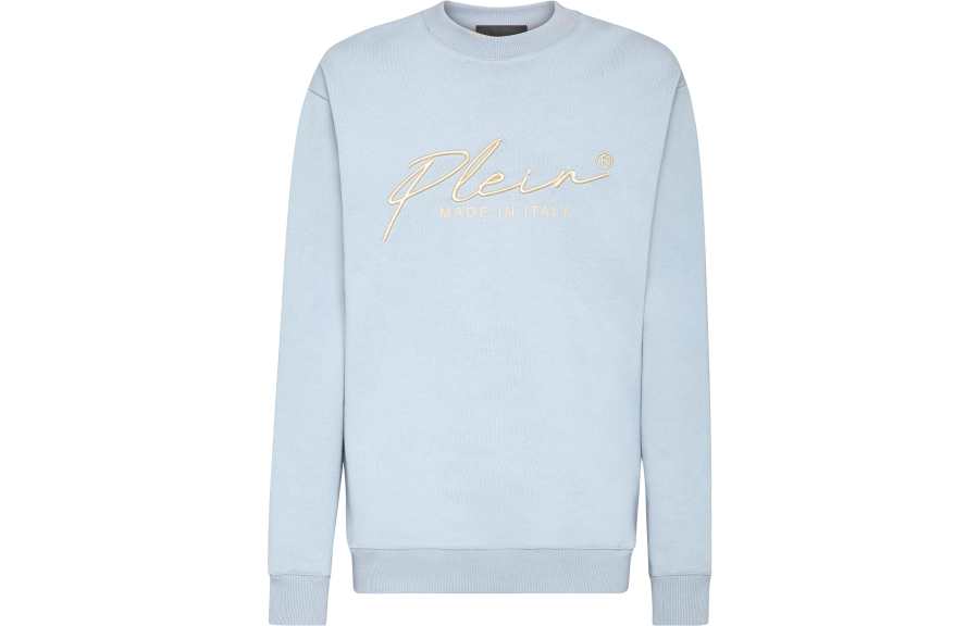 PHILIPP PLEIN Embroidered Signature Logo Sweatshirt