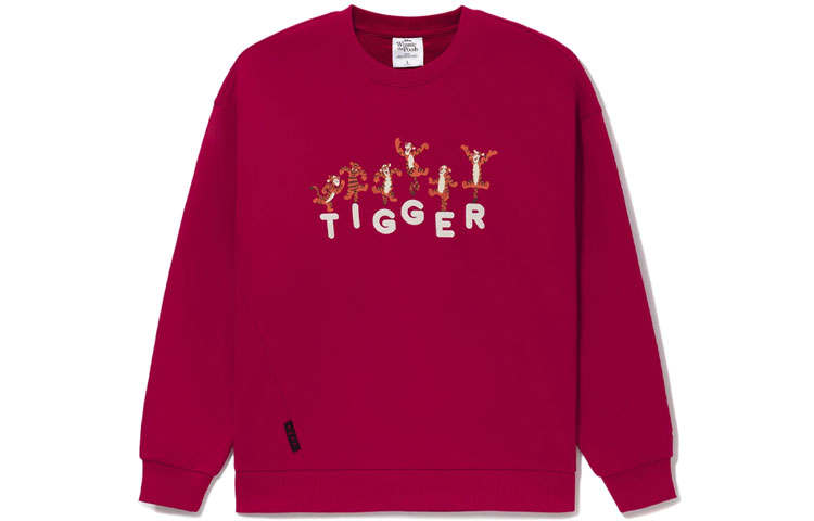 Li-Ning Li Ning x Disney Sweatshirt Unisex Bull Red