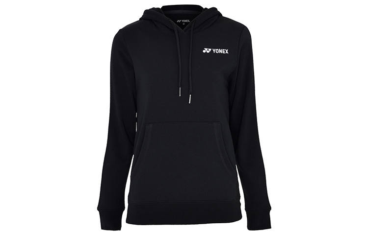 YONEX Sweatshirts Unisex Black Hooded Moderate Regular