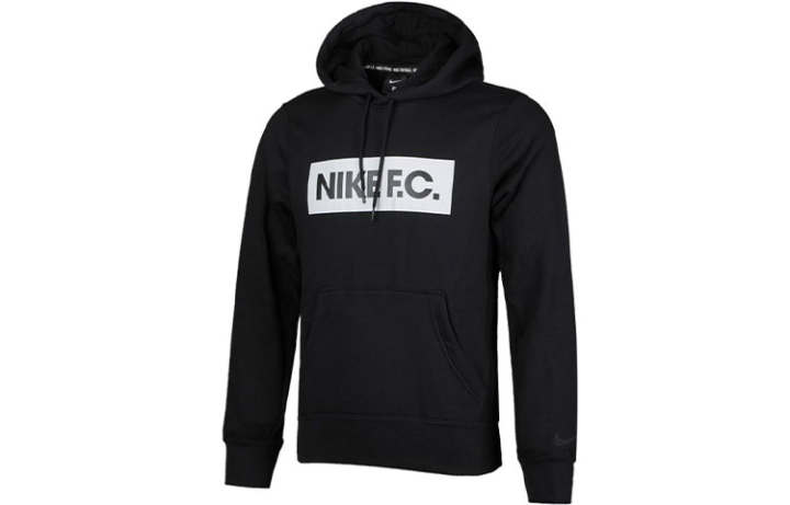 Nike Nike Sweatshirts Men's Black Hooded Thickened Regular