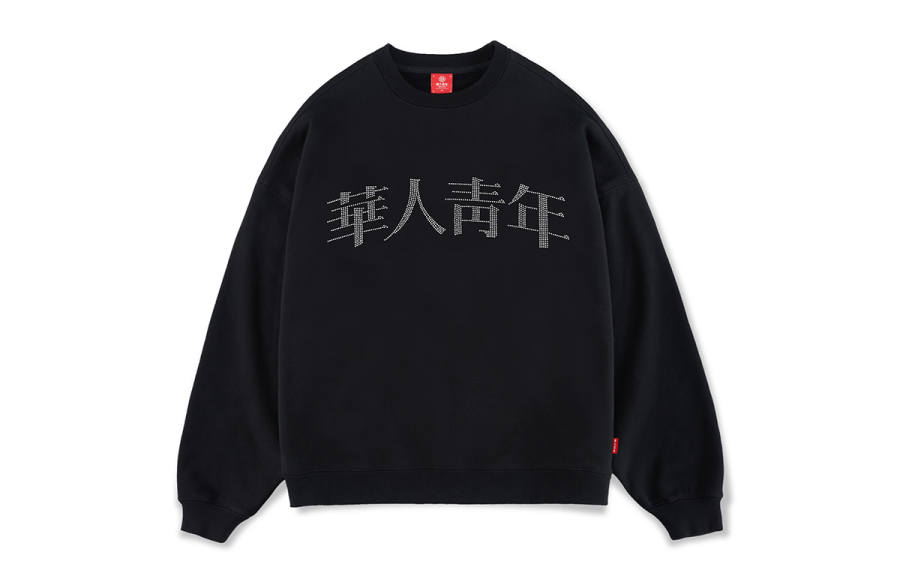 OCCUPY Sweatshirts Unisex Black Crew Neck Moderate Plus Size