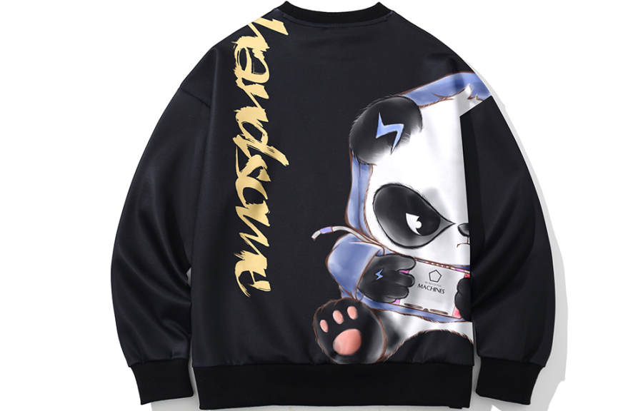 SANSYAS Sweatshirts Unisex Crew Neck Moderate Regular