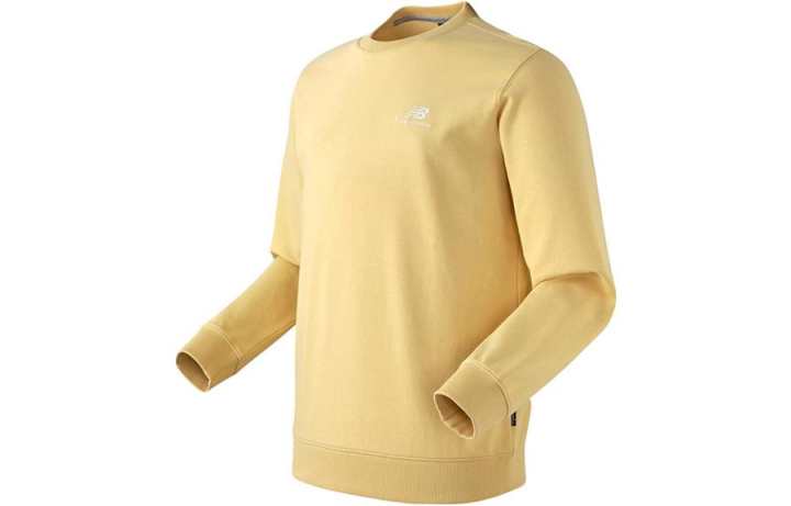 New Balance New Balance Sweatshirts Men's Yellow Crew Neck Moderate Other
