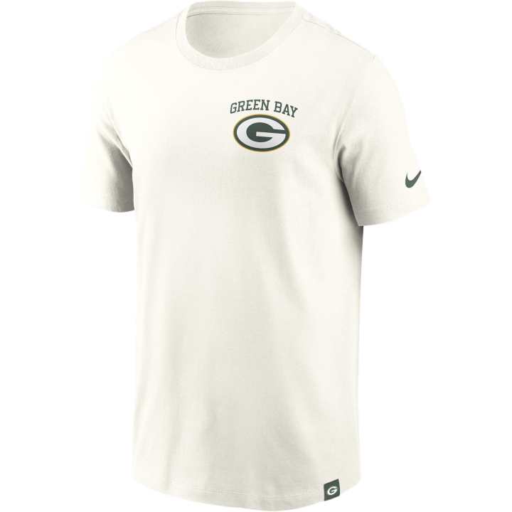 Nike Nike X NFL T Shirts Men's Cream Crew Neck Moderate Straight Fit
