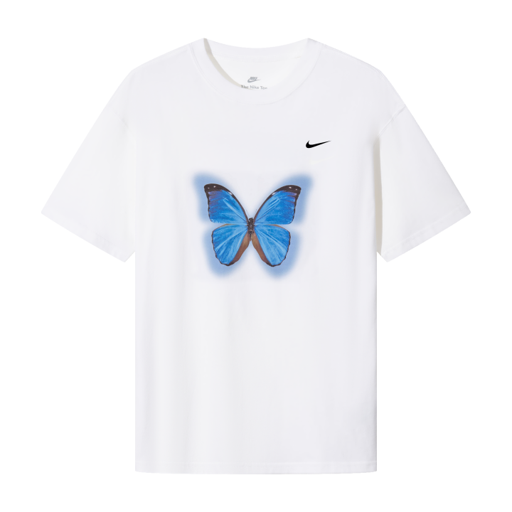 Nike Nike T Shirts Unisex White Crew Neck Moderate Straight Fit