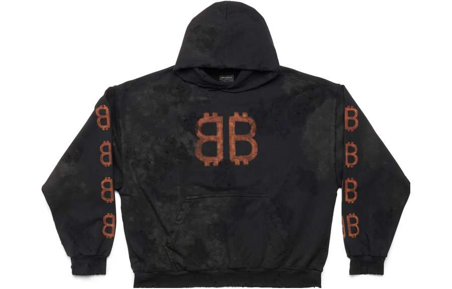 Balenciaga Crypto Medium Fit Hoodie