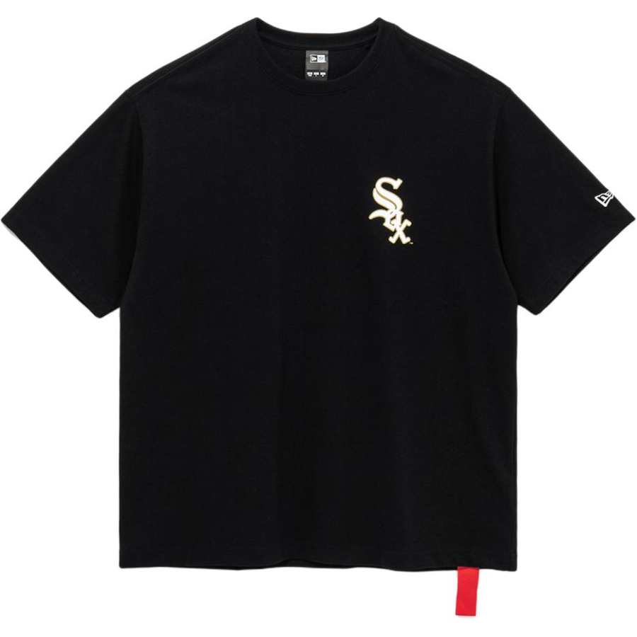 New Era T Shirts Men's Black Crew Neck