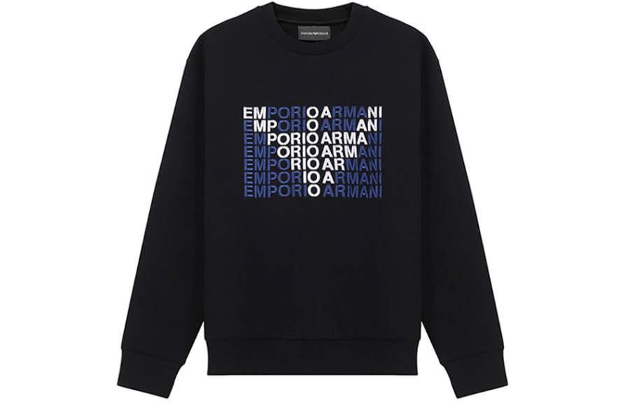 EMPORIO ARMANI Sweatshirt Men's Black