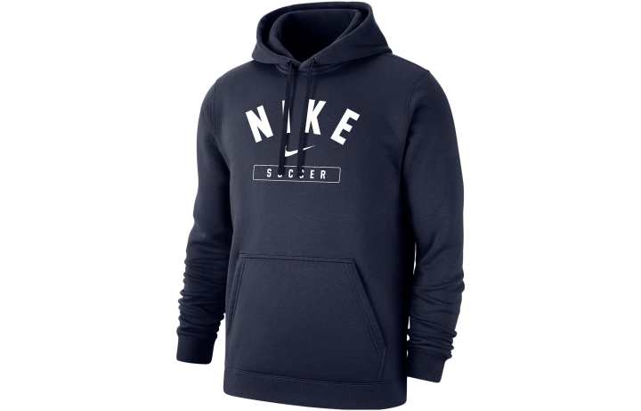 Nike Nike Sweatshirts Men's Marine Blue Hooded Moderate Regular