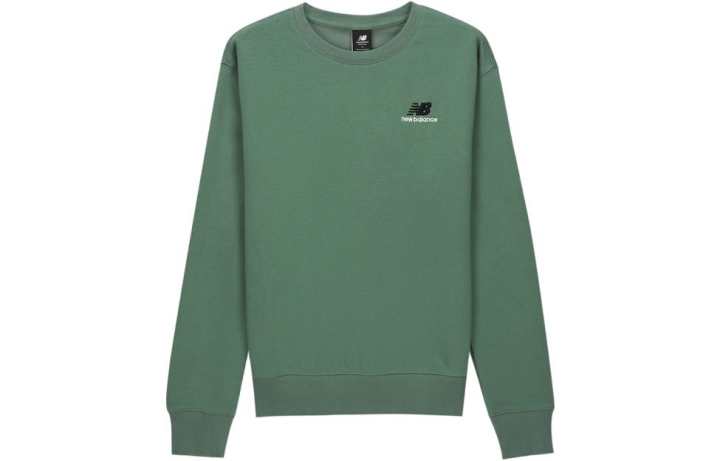 New Balance New Balance Sweatshirts Unisex Green Crew Neck Moderate Regular