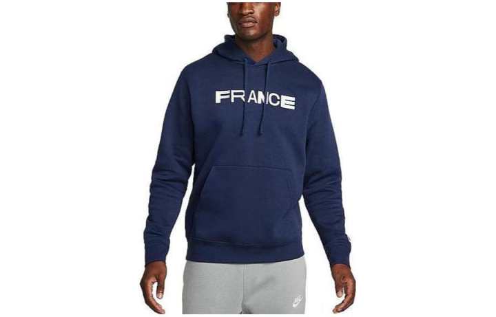 Nike Nike Sweatshirts Men's Blue Hooded Moderate Regular