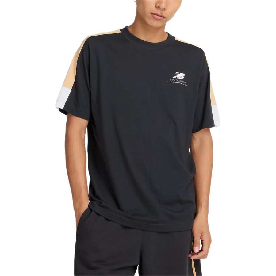 New Balance New Balance Classics Graphic T Shirt T Shirt Men's Black