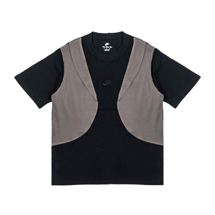 Nike Nike T Shirts Unisex Black Crew Neck Moderate Straight Fit