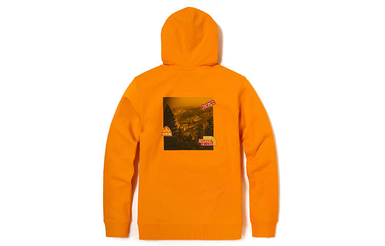 THE NORTH FACE Sweatshirt Unisex Orange Red