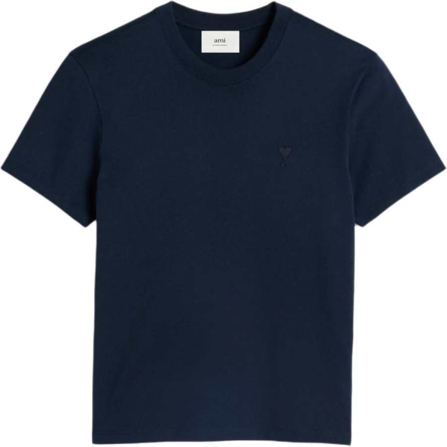 Amiparis logo-embroidered T-shirt