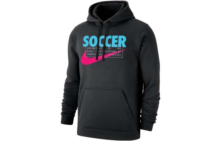 Nike Nike Sweatshirts Men's Black Hooded Moderate Regular